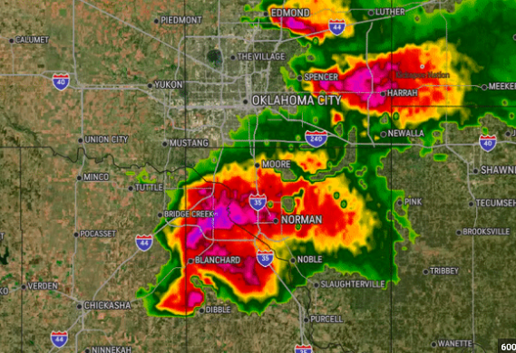 April 19, 2023 Oklahoma City, OK Hail Storm