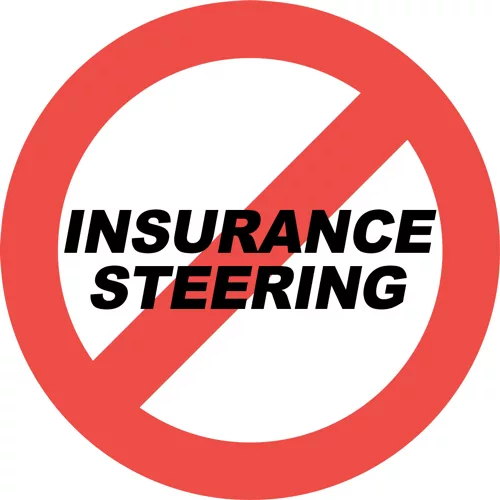 Stop Insurance Steering Badge - Austin, TX